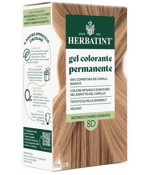 Herbatint 8d Biondo Chi Dorato