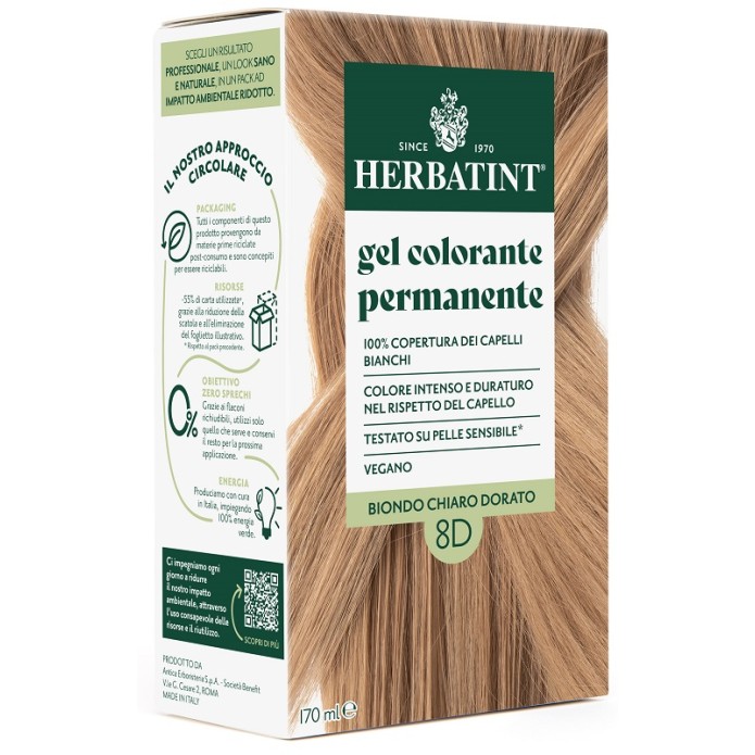 Herbatint 8d Biondo Chi Dorato