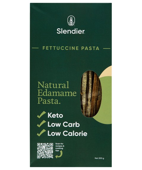 SLENDIER Fettucc.Edamame 200g