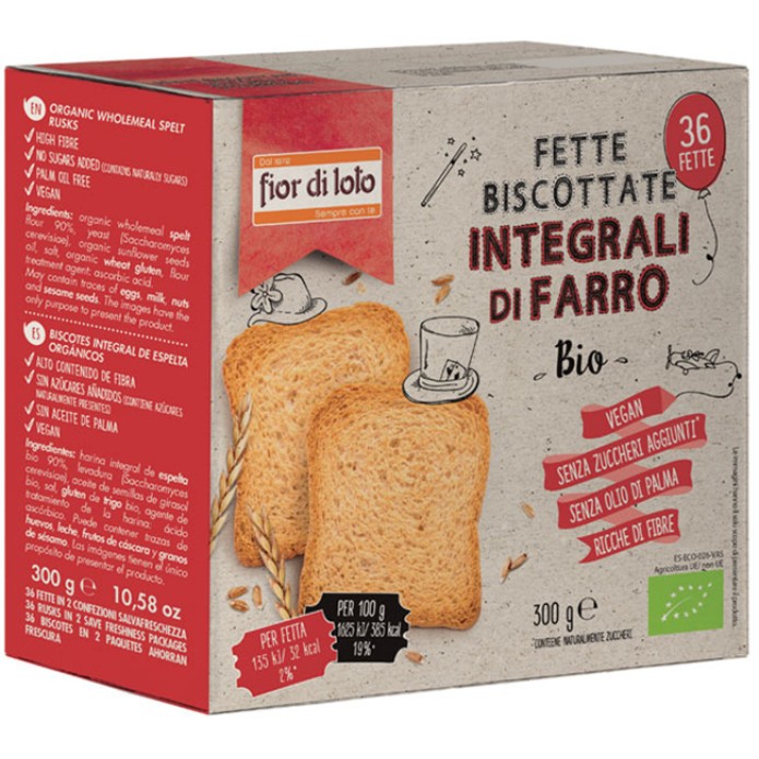 FdL Fette Bisc.Farro Int.300g