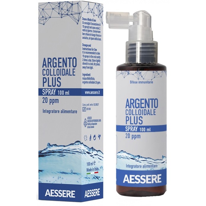 Argento Colloidale Plus 20ppm