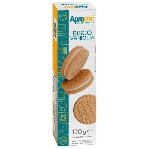 APROME'Bisc.Vaniglia 120g