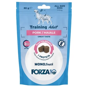 FORZA10 CANE MONO SNACK TRAINING ADULT MAILE 80GR