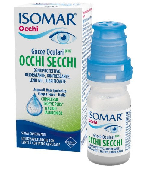 ISOMAR OCCHI SEC PLUS0,2% 10ML