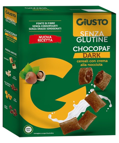 GIUSTO S/G Choco Paff.Dark250g