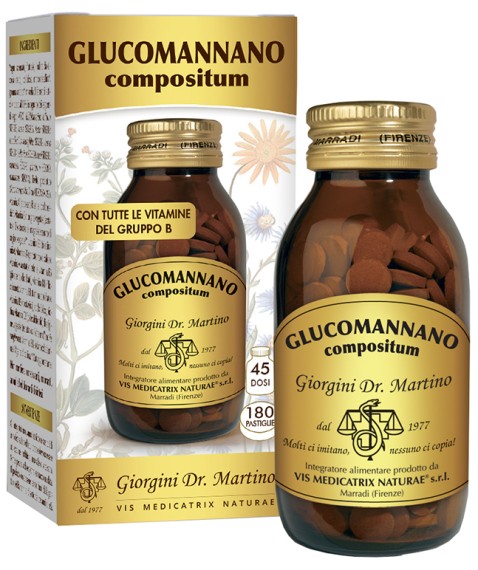 GLUCOMANNANO 180PAST