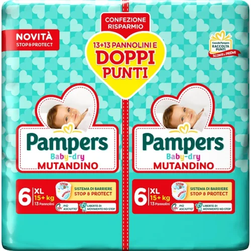 PAMPERS BD MUT XL DUO 26PZ