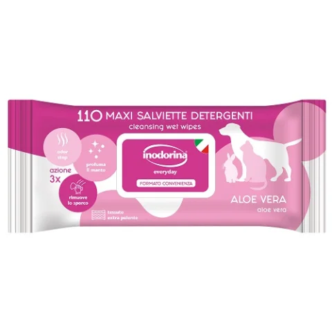 INODORINA REFRESH SALVIETTE ALOE VERA 110PZ