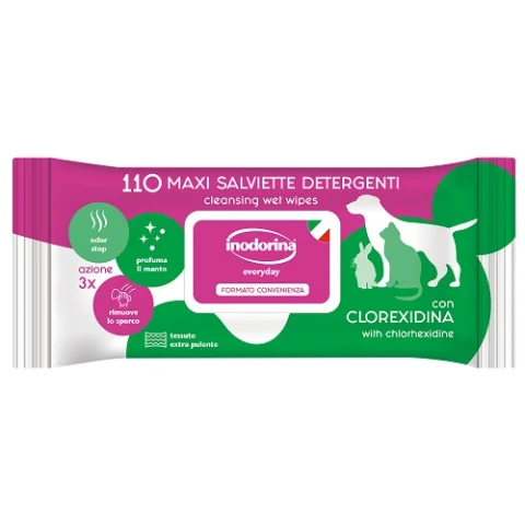 INODORINA REFRESH SALVIETTE CLOREXIDINA 110PZ