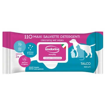 INODORINA REFRESH SALVIETTE TALCO 110PZ