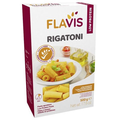 FLAVIS Pasta Rigatoni 500g FLAVIS Pasta Rigatoni 500g