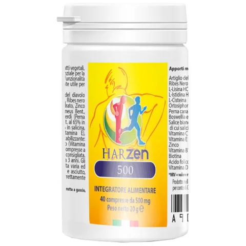 HARZEN-500 INTEG 40CPR 500MG HARZEN-500 INTEG 40CPR 500MG