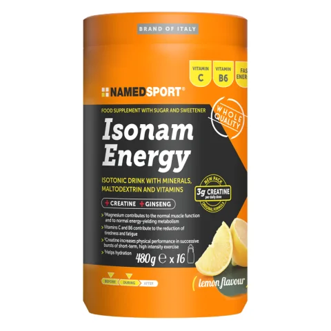 ISONAM ENERGY LEMON FLAV 480G ISONAM ENERGY LEMON FLAV 480G