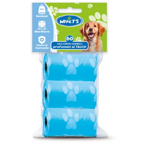 SACCHETTI IGIENICI WIPETS 60PZ