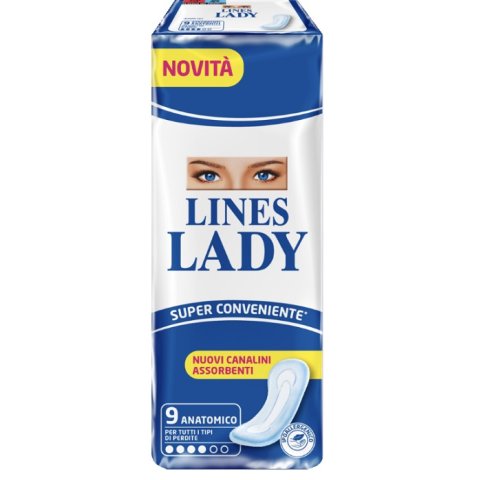 LINES LADY Anatomico 9pz LINES LADY Anatomico 9pz