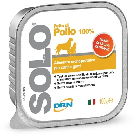 NEXTMUNE DRN SOLO CANE/GATTO MONOPROTEICO PETTO DI POLLO 100GR (vaschetta) NEXTMUNE DRN SOLO CANE/GATTO MONOPROTEICO PETTO DI POLLO 100GR (vaschetta)