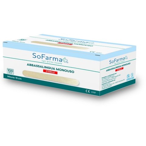 ABBASSALINGUA STERILE 100PZ SF+ ABBASSALINGUA STERILE 100PZ SF+