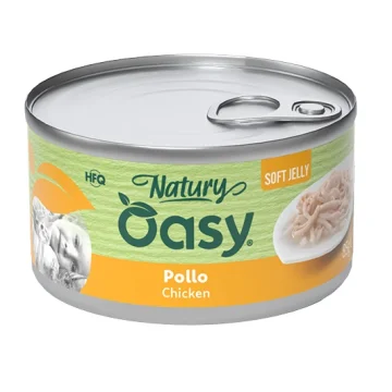 OASY GATTO NATURY SOFT JELLY POLLO 85GR (lattina)