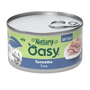 OASY GATTO NATURY SOFT JELLY TONNETTO 150GR (lattina)
