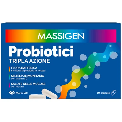 MASSIGEN PROBIOTICI 10CPS PP