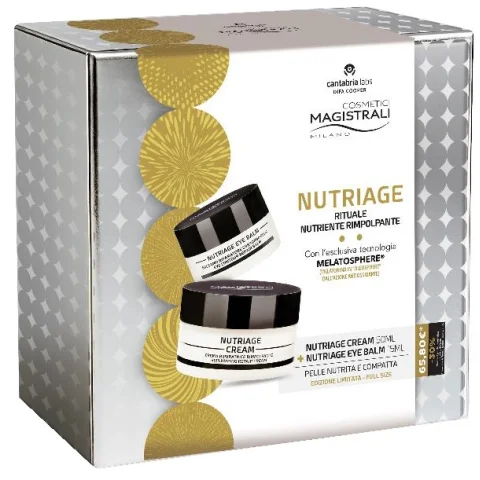 Nutriage Rituale Nutriente Rimpolpante 2 Crema viso + Balsamo occhi Cantabria Labs