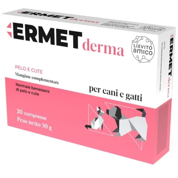 ERMET DERMA PELO E CUTE 30CPR