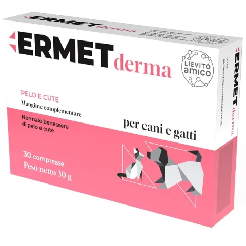 ERMET DERMA PELO E CUTE 30CPR ERMET DERMA PELO E CUTE 30CPR