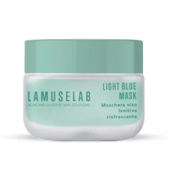 Lamuselab Light blue Maschera Lenitiva e anti imperfezioni per pelle sensibile 100 ml