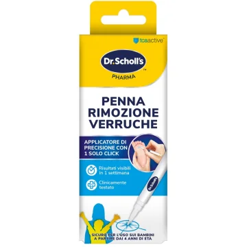 SCHOLL PENNA RIMOZIONE VERRUCH