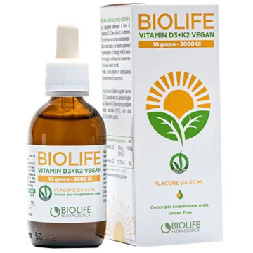 BIOLIFE Vitamin D3+K2 Gtt 50ml