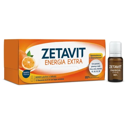 ZETAVIT Energia Extra 12 Flac. ZETAVIT Energia Extra 12 Flac.