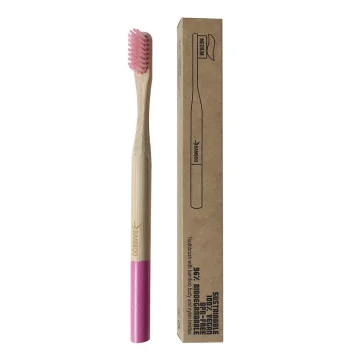 SPAZZOLINO BAMBOO MEDIUM ROSA
