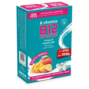 B-VITAMINS B12 ADVANCE 25CPR
