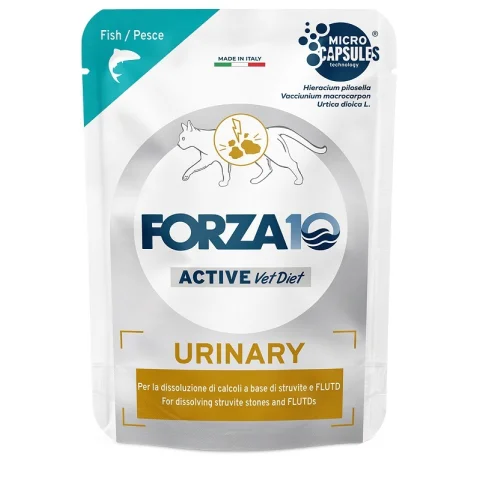 FORZA10 GATTO DIET URINARY ACTIVE PESCE 80GR (bustina)