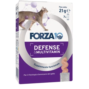 FORZA 10 GATTO DEFENSE MULTIVITAMIN SUPPLEMENTO STICK 7X21GR