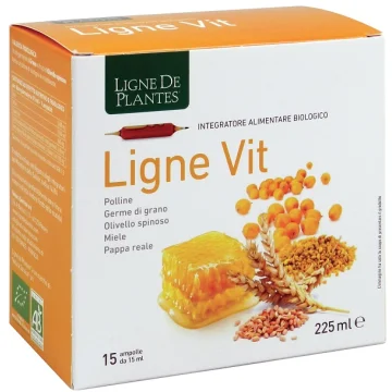 LIGNE VIT BIO 15AMPOLLE 15ML NF