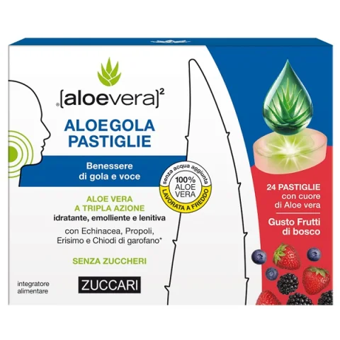 ALOEGOLA FRUTTI ROSSI 20PAST