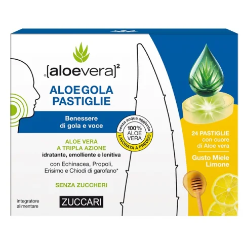 ALOEGOLA MIELE/LIMONE 20PAST