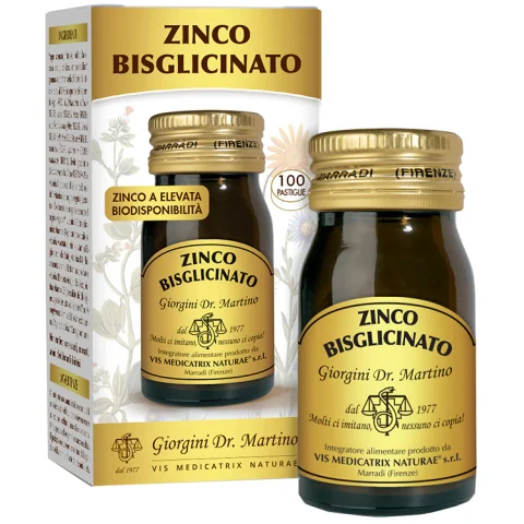 ZINCO BISGLICINATO 100PAST ZINCO BISGLICINATO 100PAST