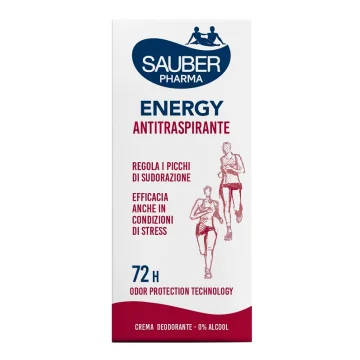 SAUBER  Deo 72H Energy Crema