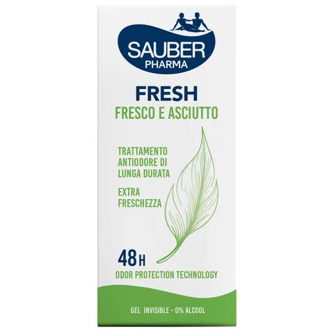 SAUBER DEO 48H FRESH GEL 30ML