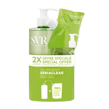 SEBIACLEAR GEL MOUSSANT+REFILL