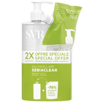 SEBIACLEAR EAU MICELL+REFILL