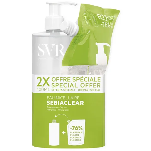 SEBIACLEAR EAU MICELL+REFILL