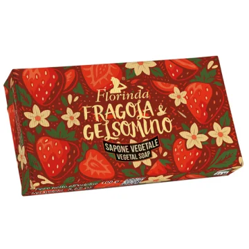SAPONE VEGETALE FRAGOLA/GELSOM 100G