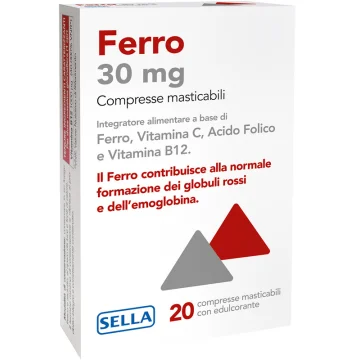 FERRO 30mg 20 Cpr SELLA