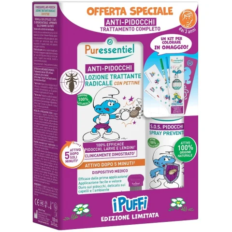 PUFFI ANTIPIDOCCHI COFANETTO 2PZ