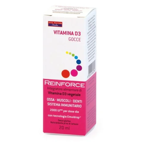 REINFORCE VITAMINA D3 GTT 20ML