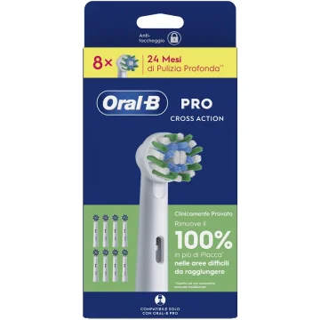 ORALB CROSSACTION REFILL 8PZ