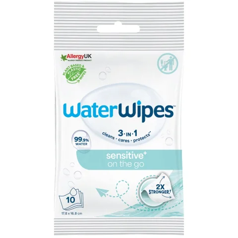WATERWIPES ON THE GO SALV 10PZ